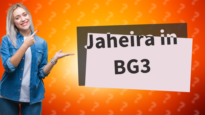 Jaheira in BG3
