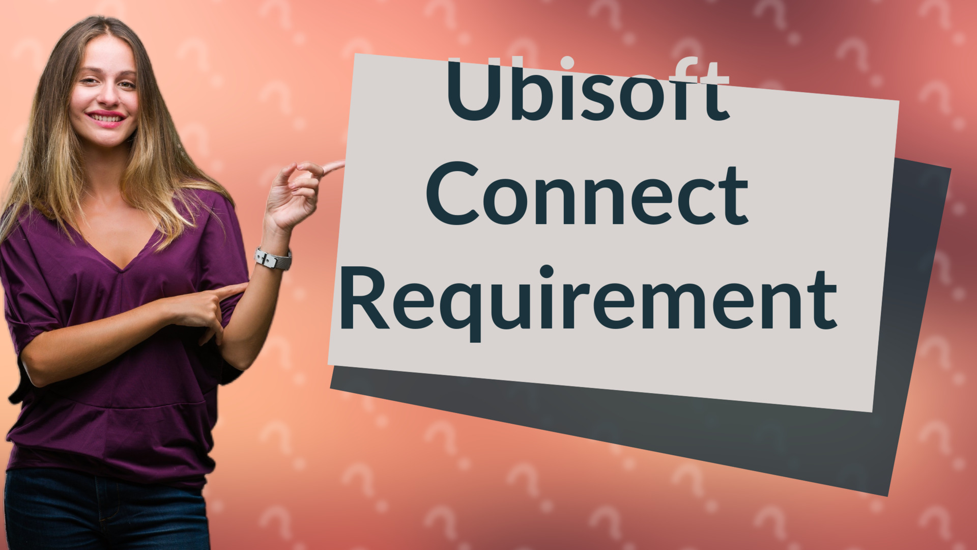 Ubisoft Connect Requirement