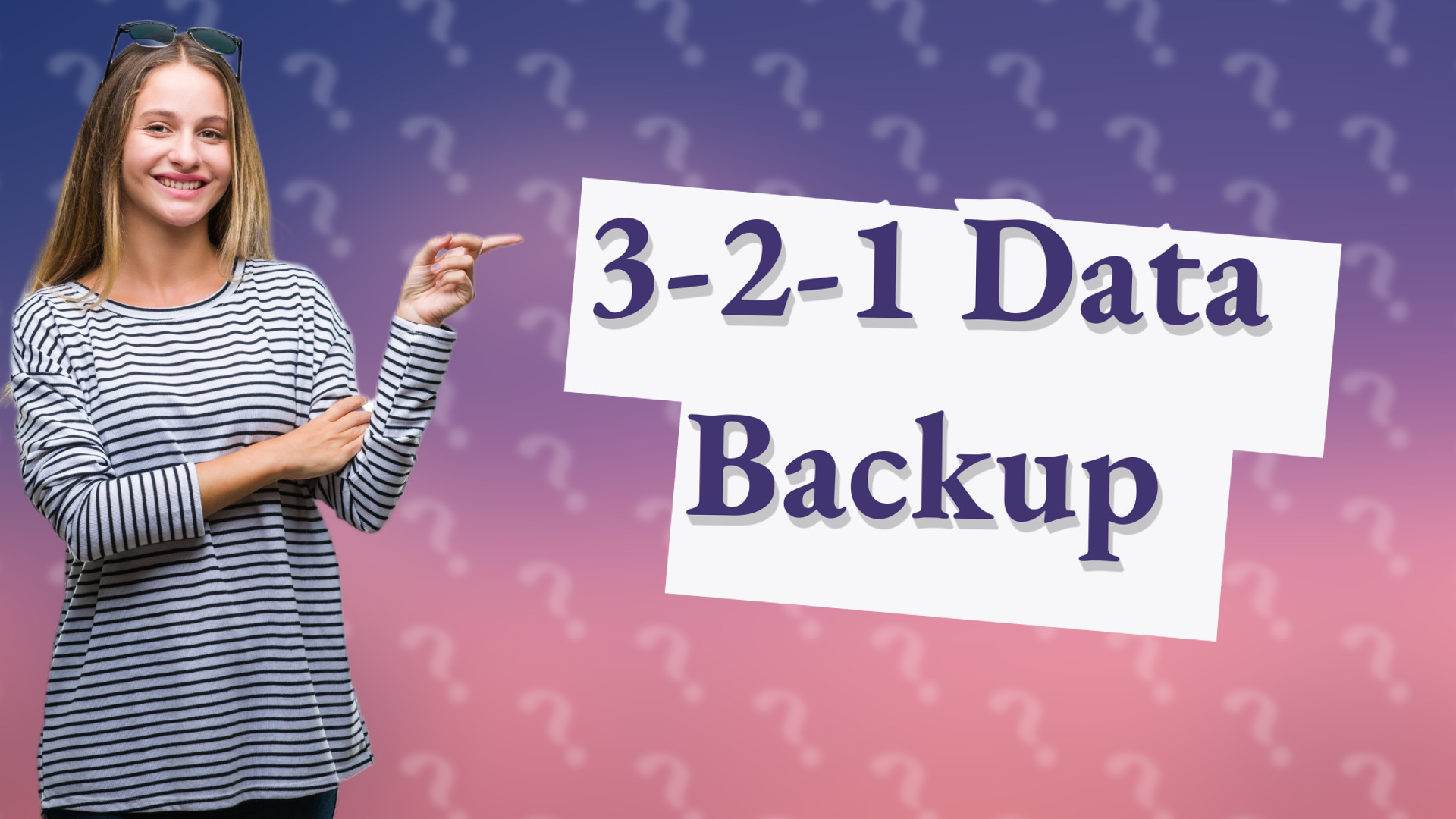 3-2-1 Data Backup