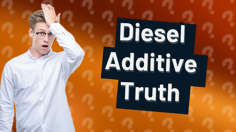 Diesel Additive Truth