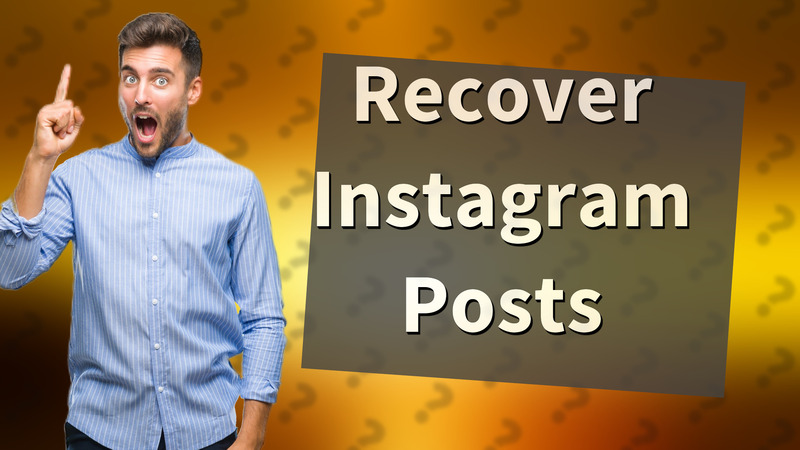 Recover Instagram Posts