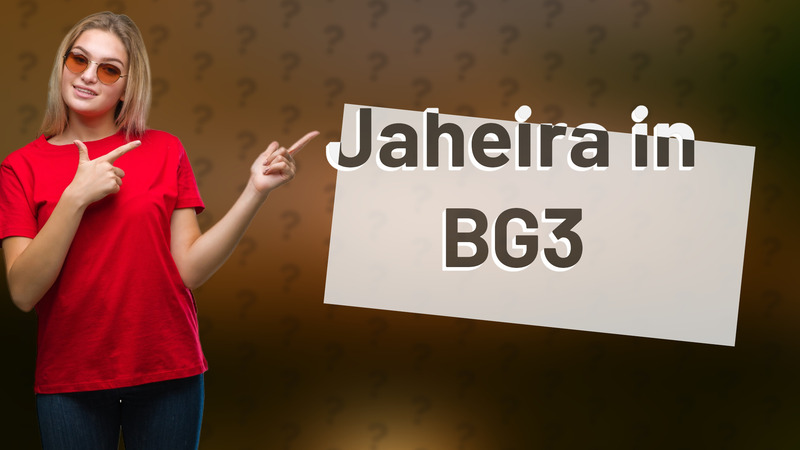 Jaheira in BG3