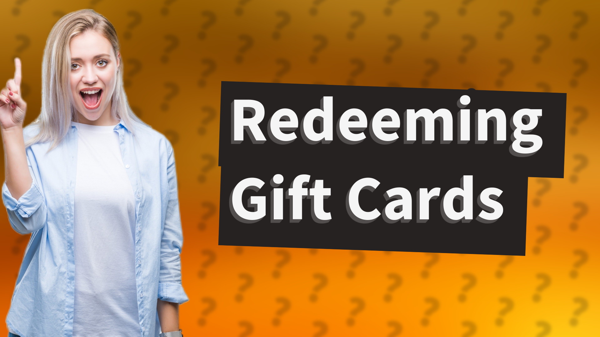 Redeeming Gift Cards