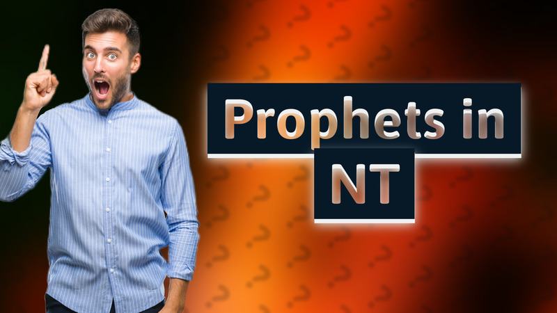 Prophets in NT