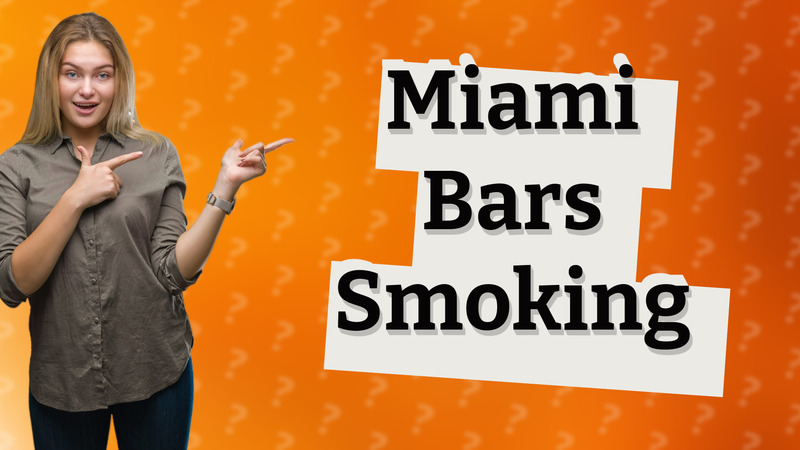 Miami Bars Smoking