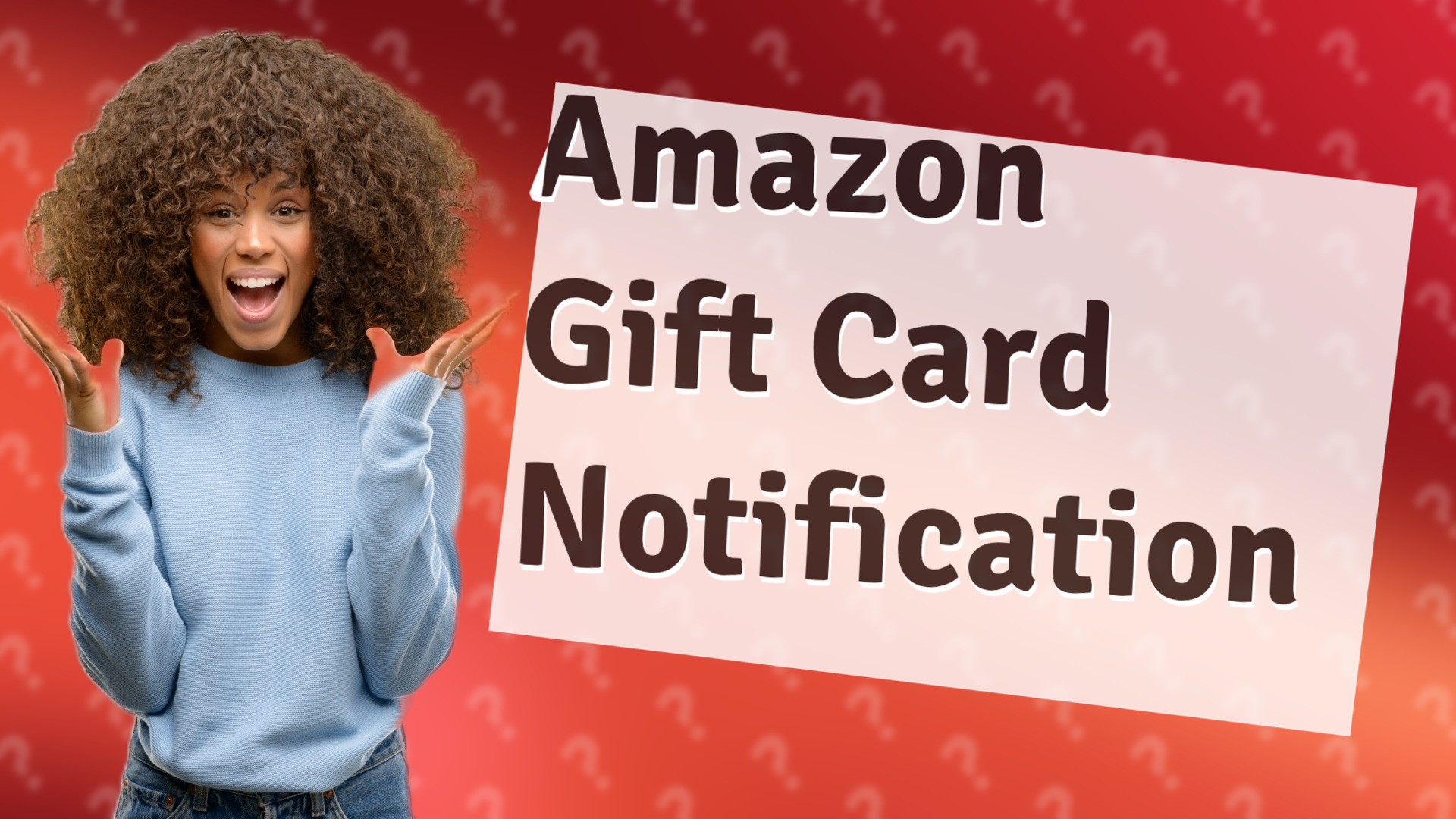 Amazon Gift Card Notification