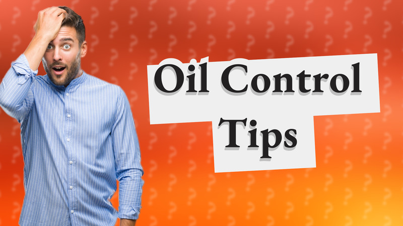 Oil Control Tips