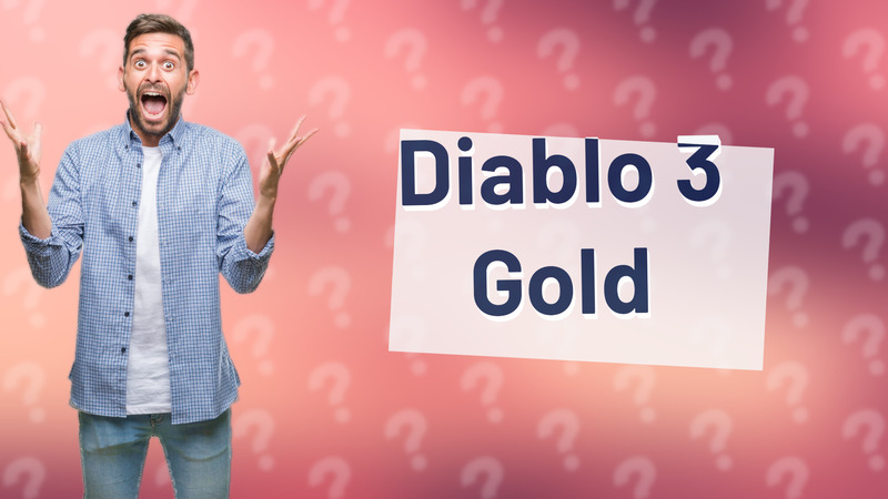 Diablo 3 Gold