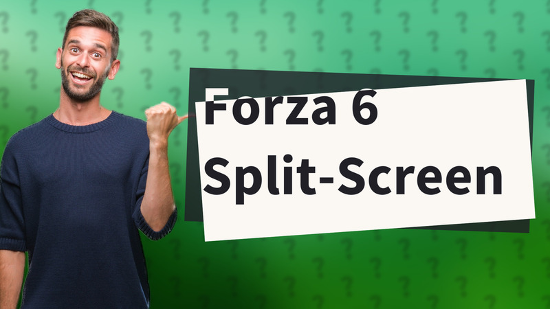 Forza 6 Split-Screen