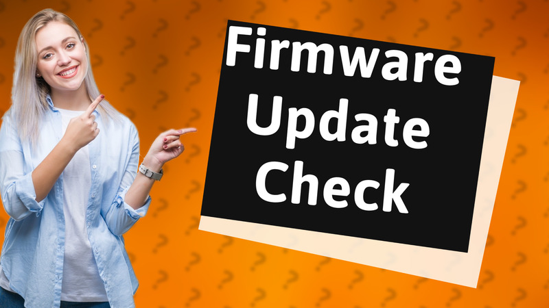 Firmware Update Check