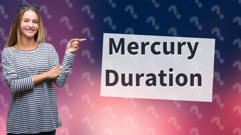 Mercury Duration