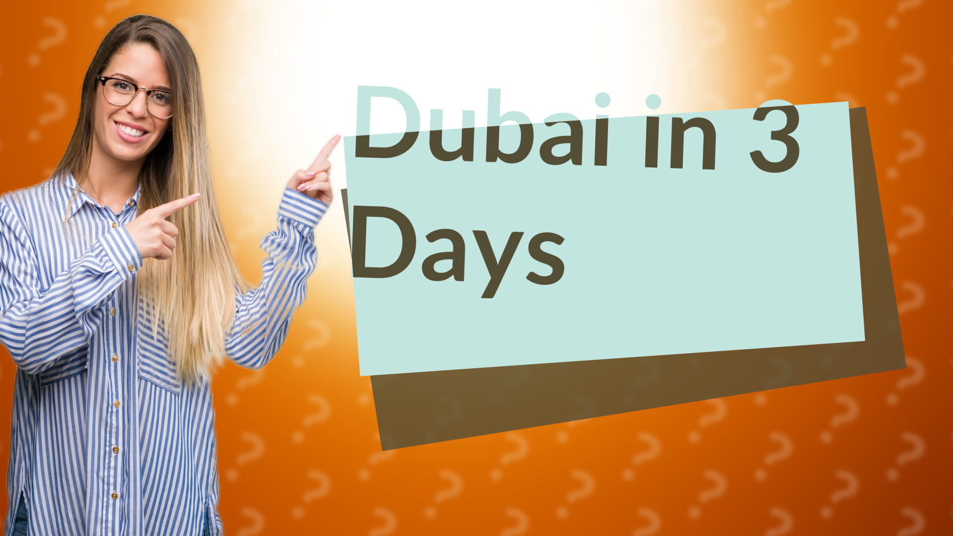 Dubai in 3 Days
