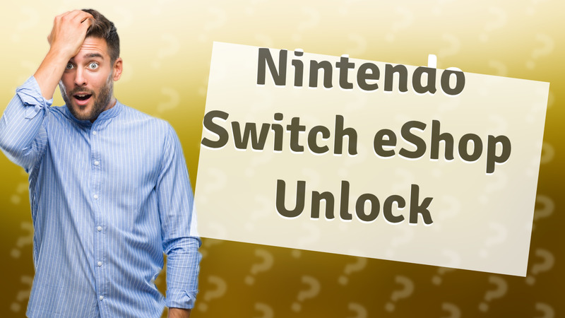 Nintendo Switch eShop Unlock