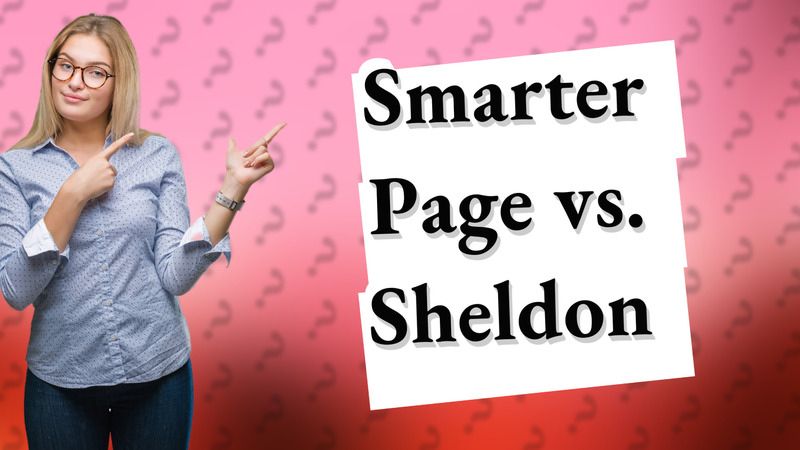 Smarter Page vs. Sheldon