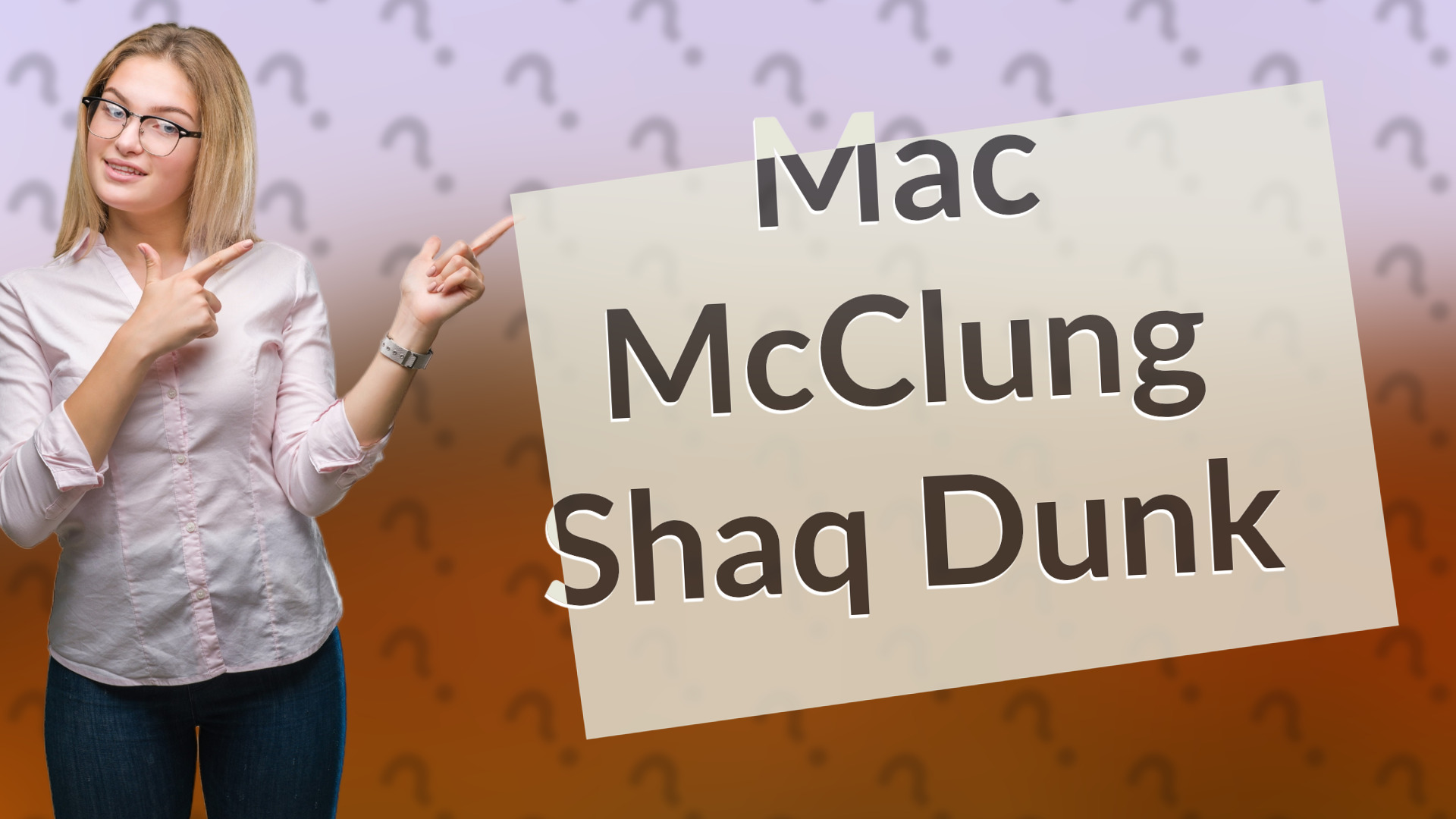 Mac McClung Shaq Dunk