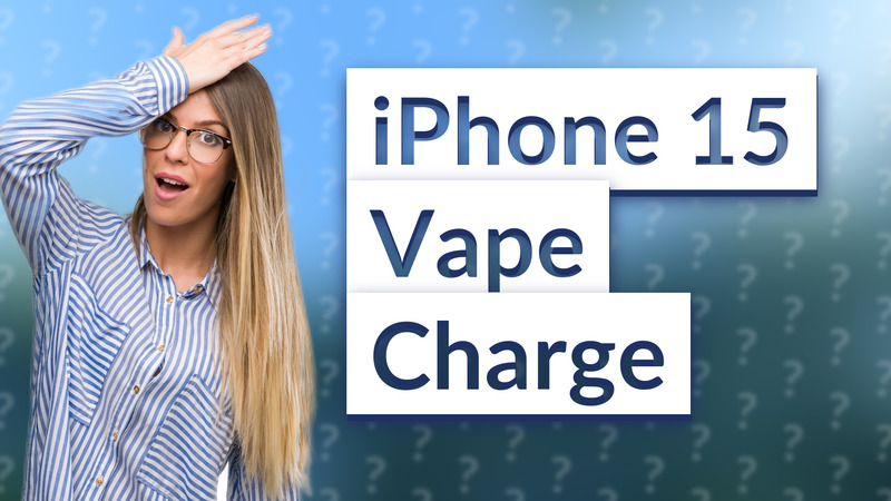 iPhone 15 Vape Charge