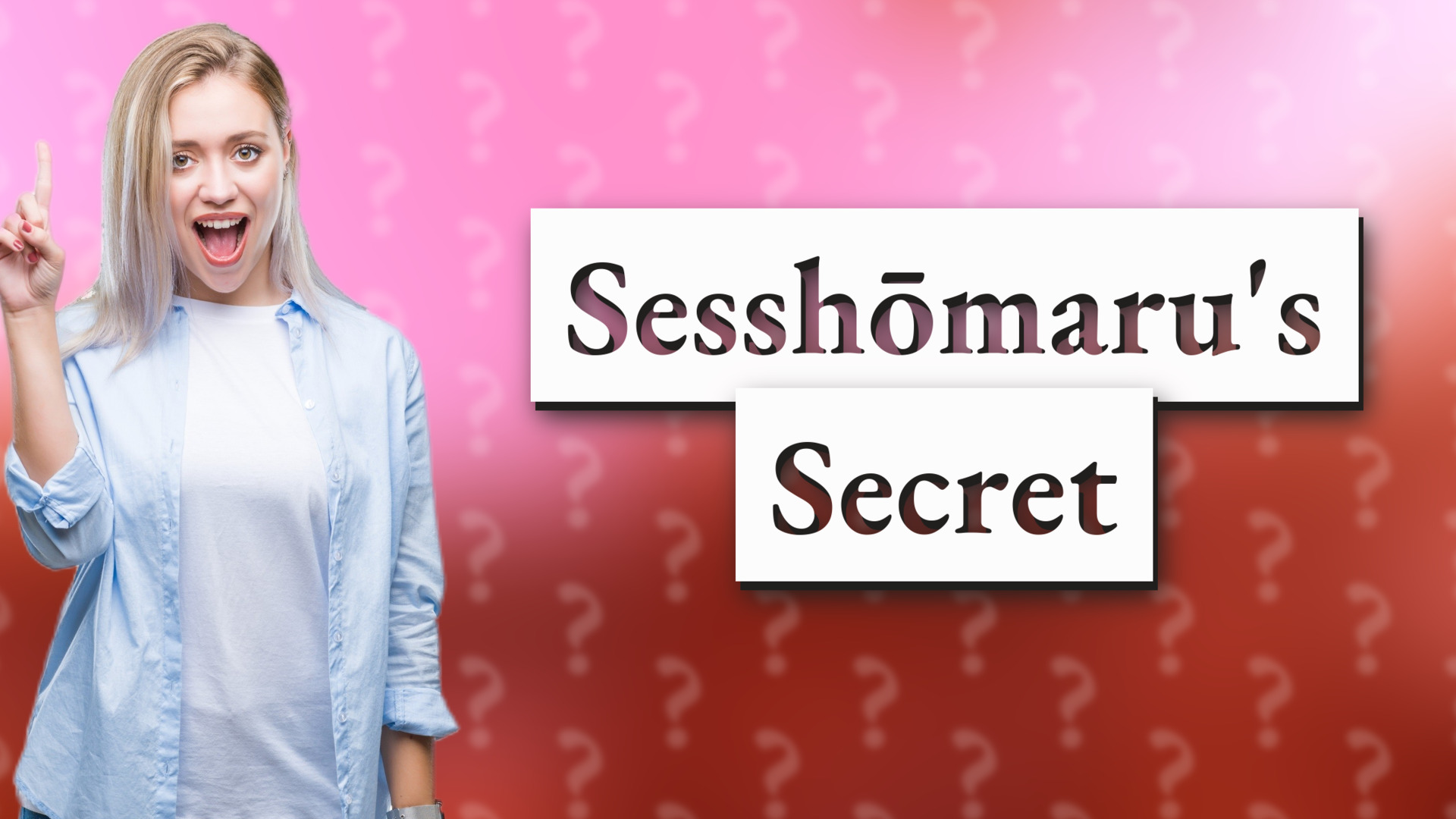 Sesshōmaru's Secret