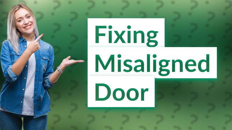 Fixing Misaligned Door