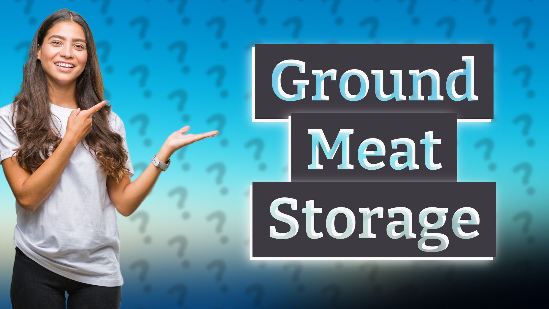 Ground Meat Storage