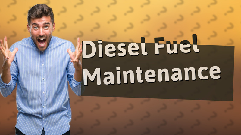Diesel Fuel Maintenance