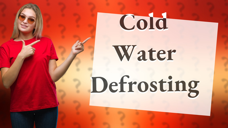 Cold Water Defrosting