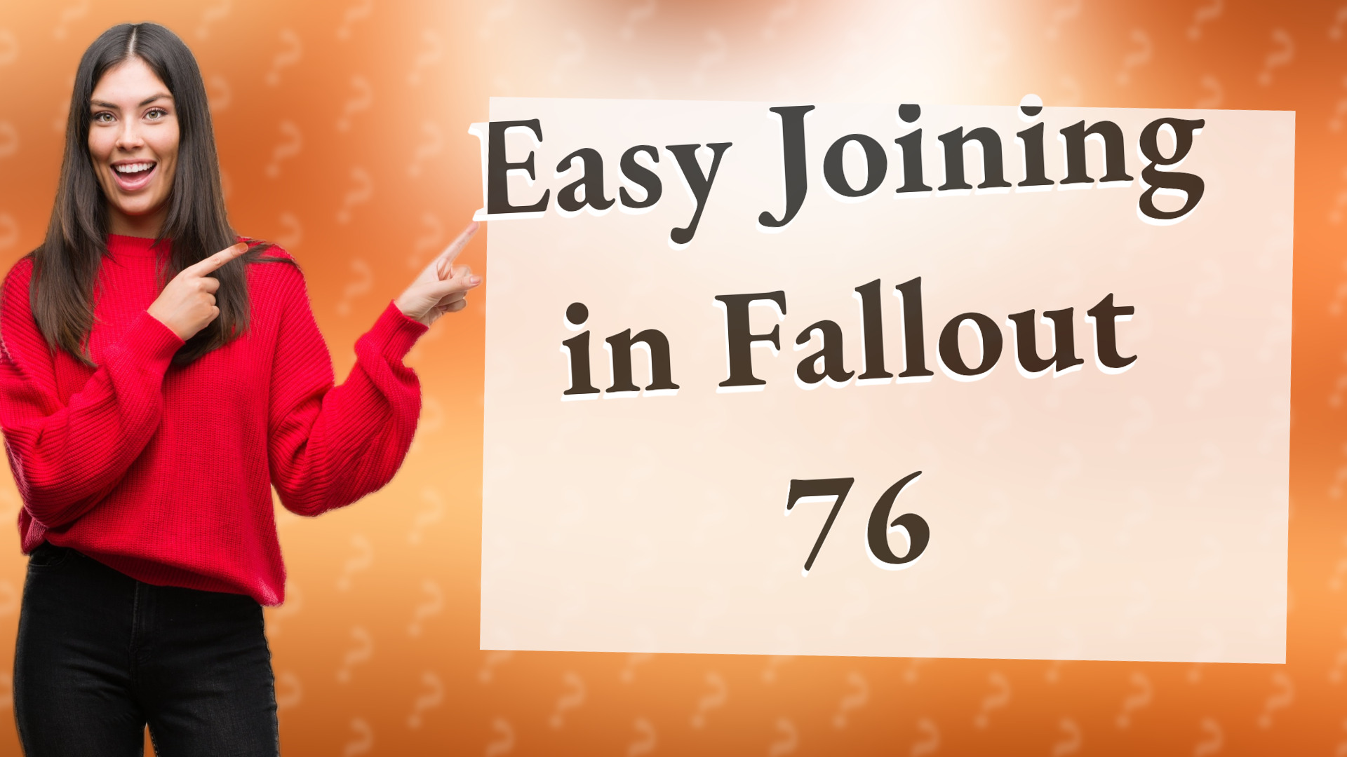 Easy Joining in Fallout 76