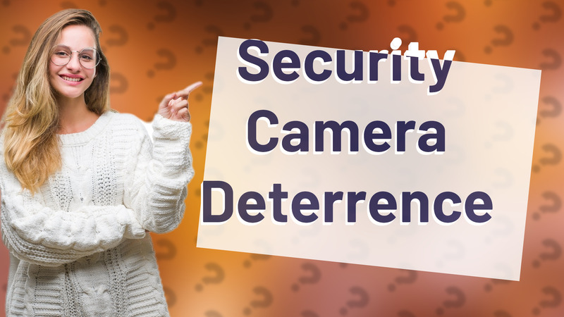 Security Camera Deterrence