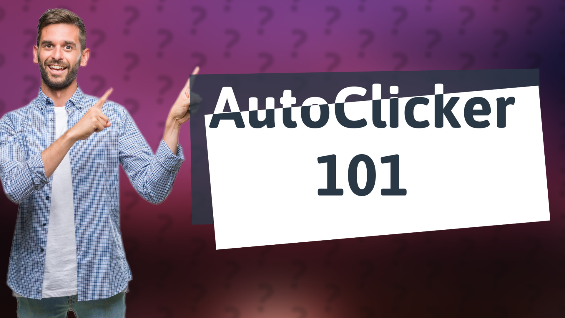 AutoClicker 101