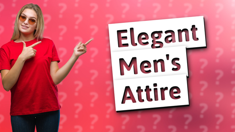 Elegant Men's Attire