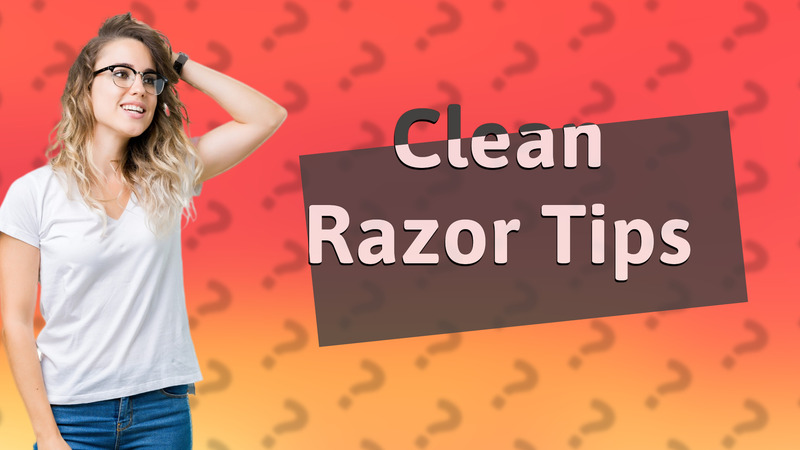 Clean Razor Tips