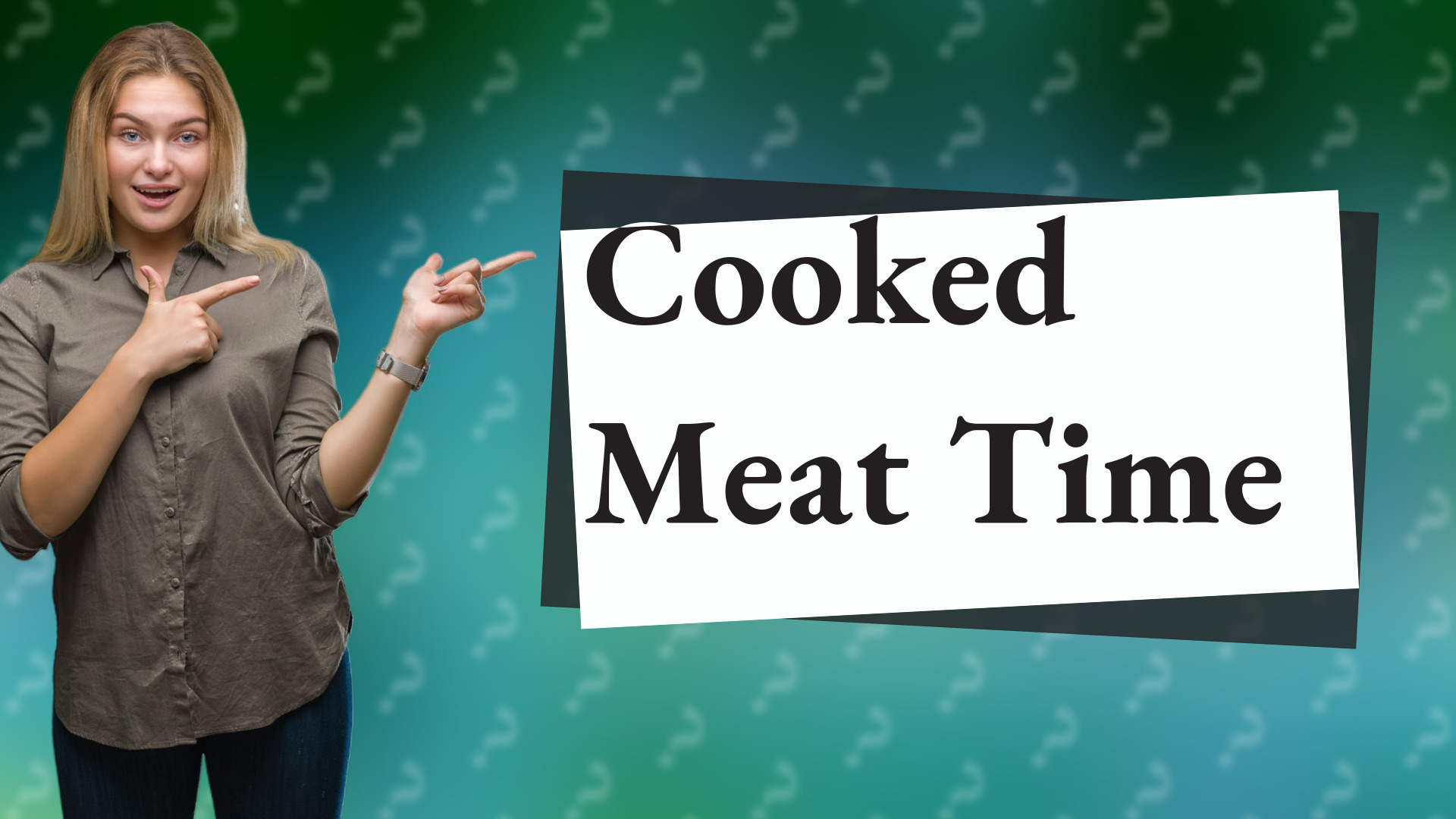 Cooked Meat Time