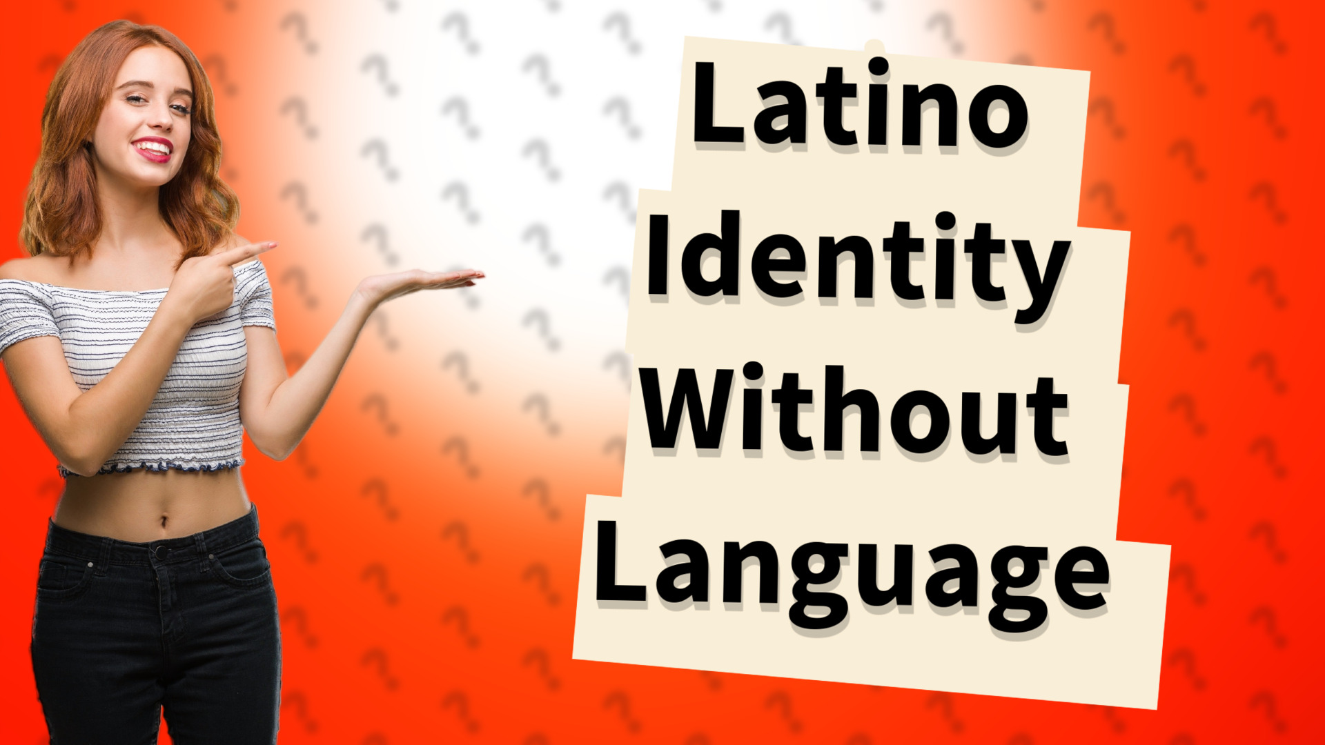 Latino Identity Without Language