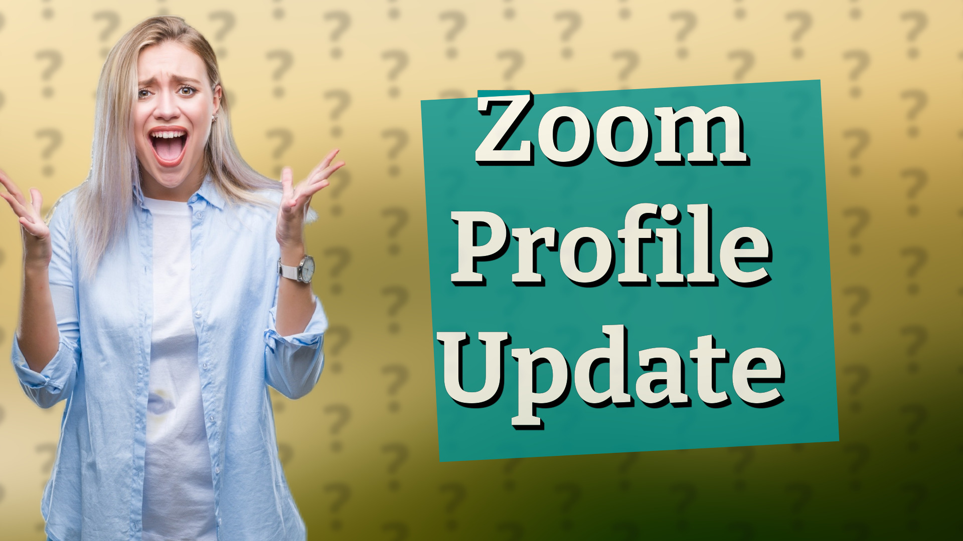 Zoom Profile Update