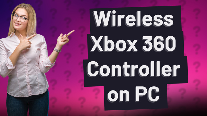 Wireless Xbox 360 Controller on PC