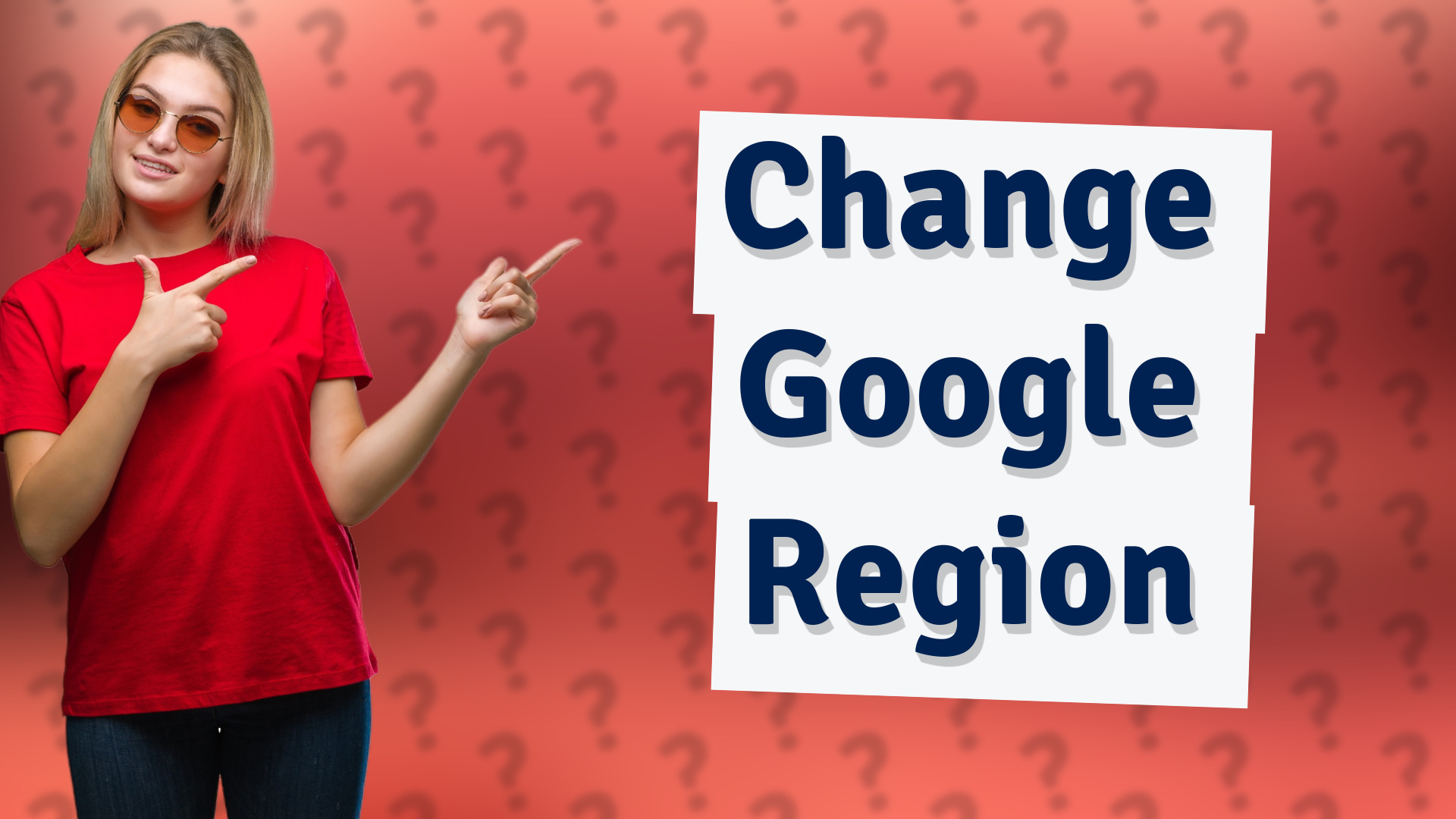 Change Google Region