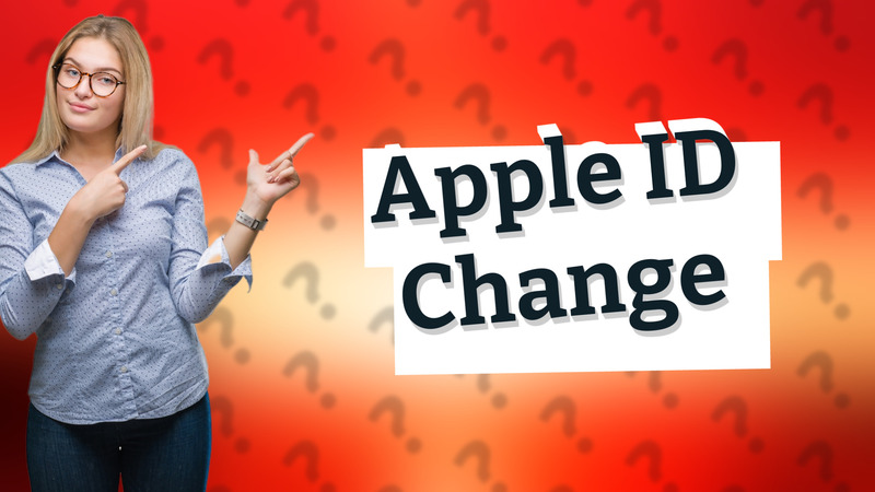 Apple ID Change