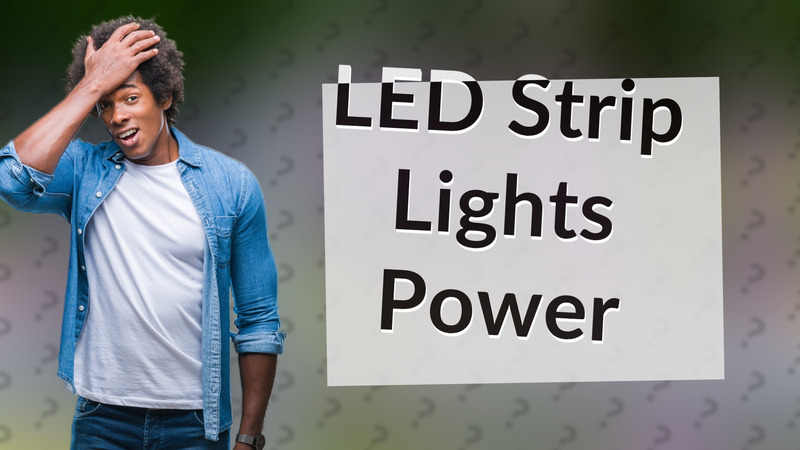 LED Strip Lights Power