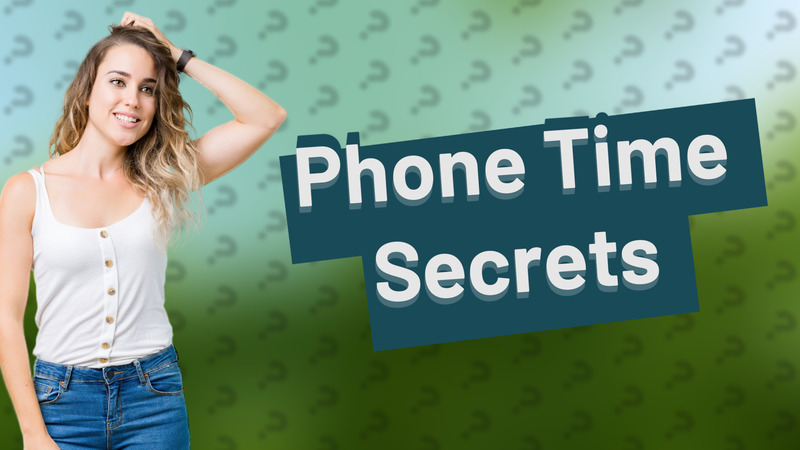 Phone Time Secrets
