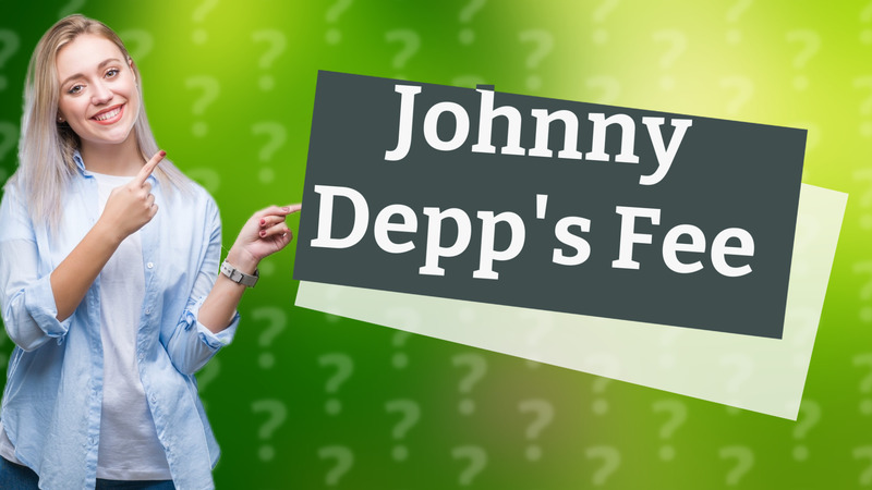 Johnny Depp's Fee