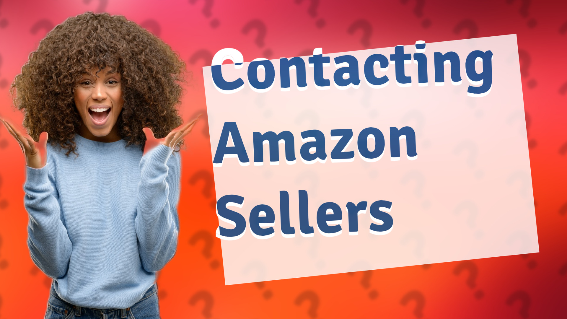 Contacting Amazon Sellers