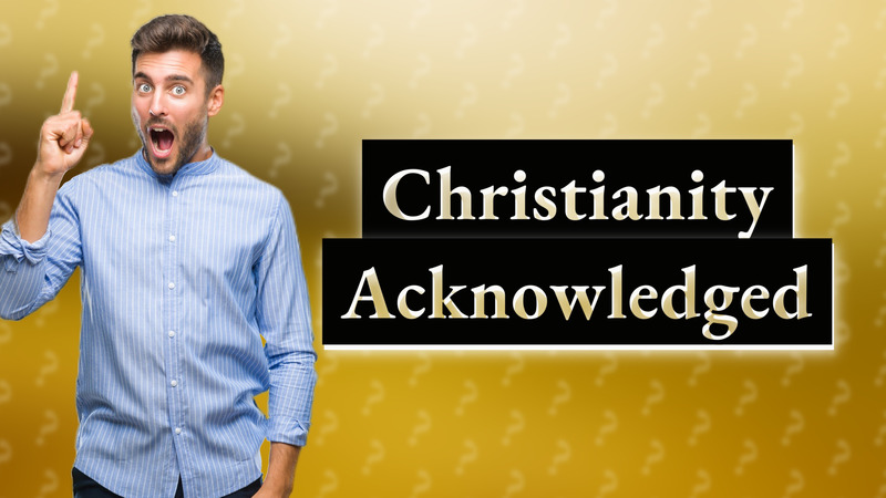 Christianity Acknowledged