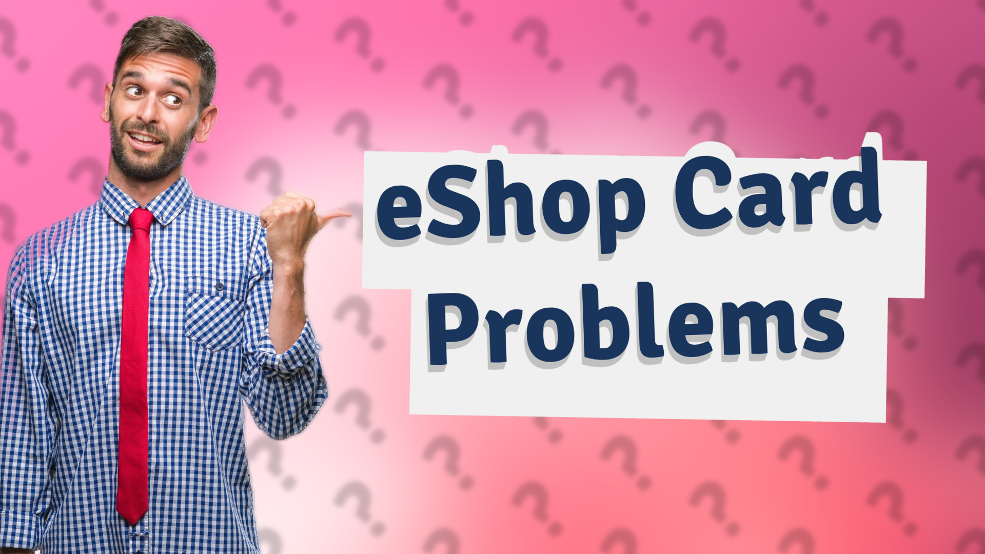 eShop Card Problems