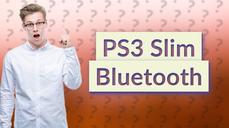 PS3 Slim Bluetooth