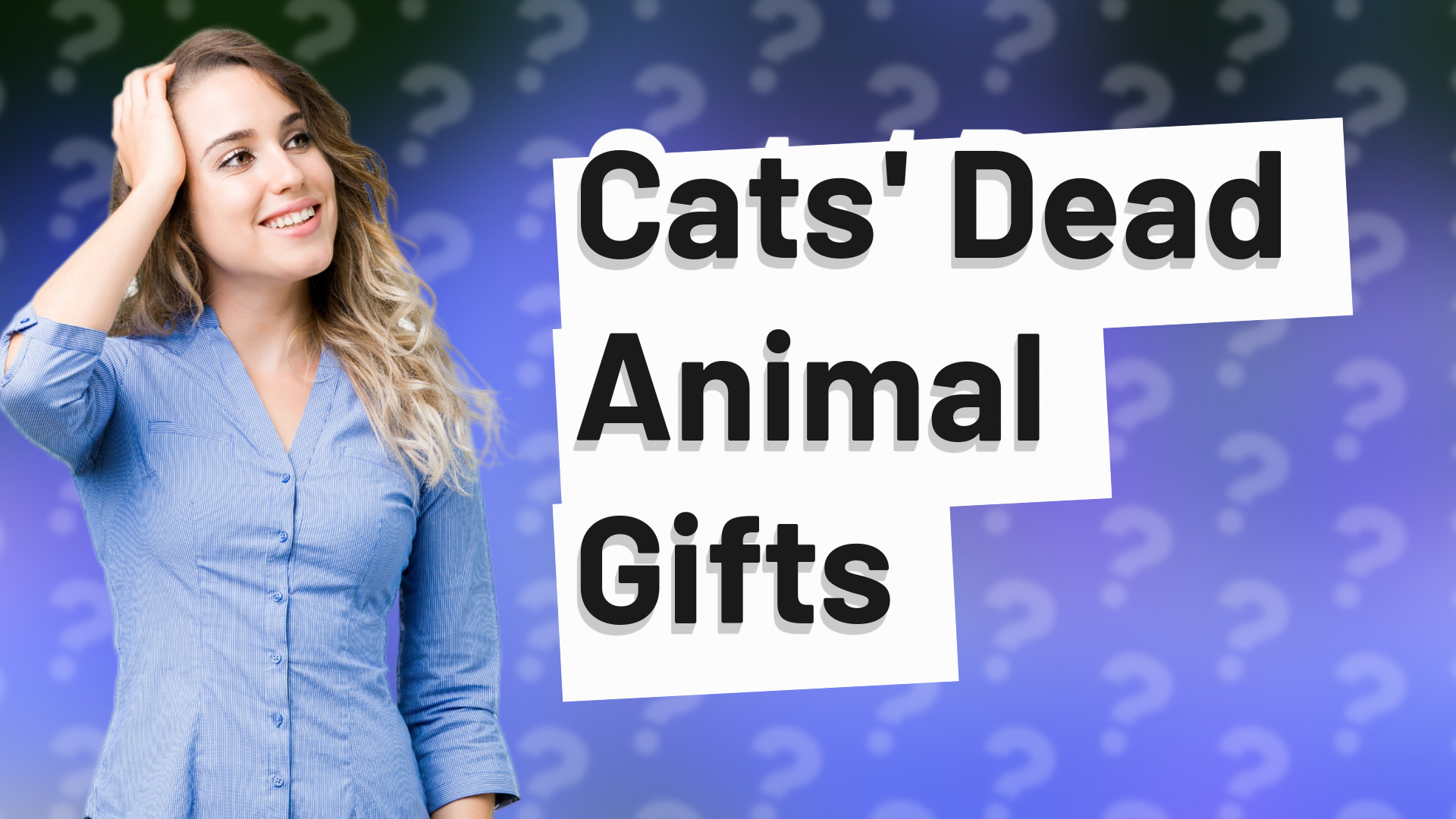 Cats' Dead Animal Gifts