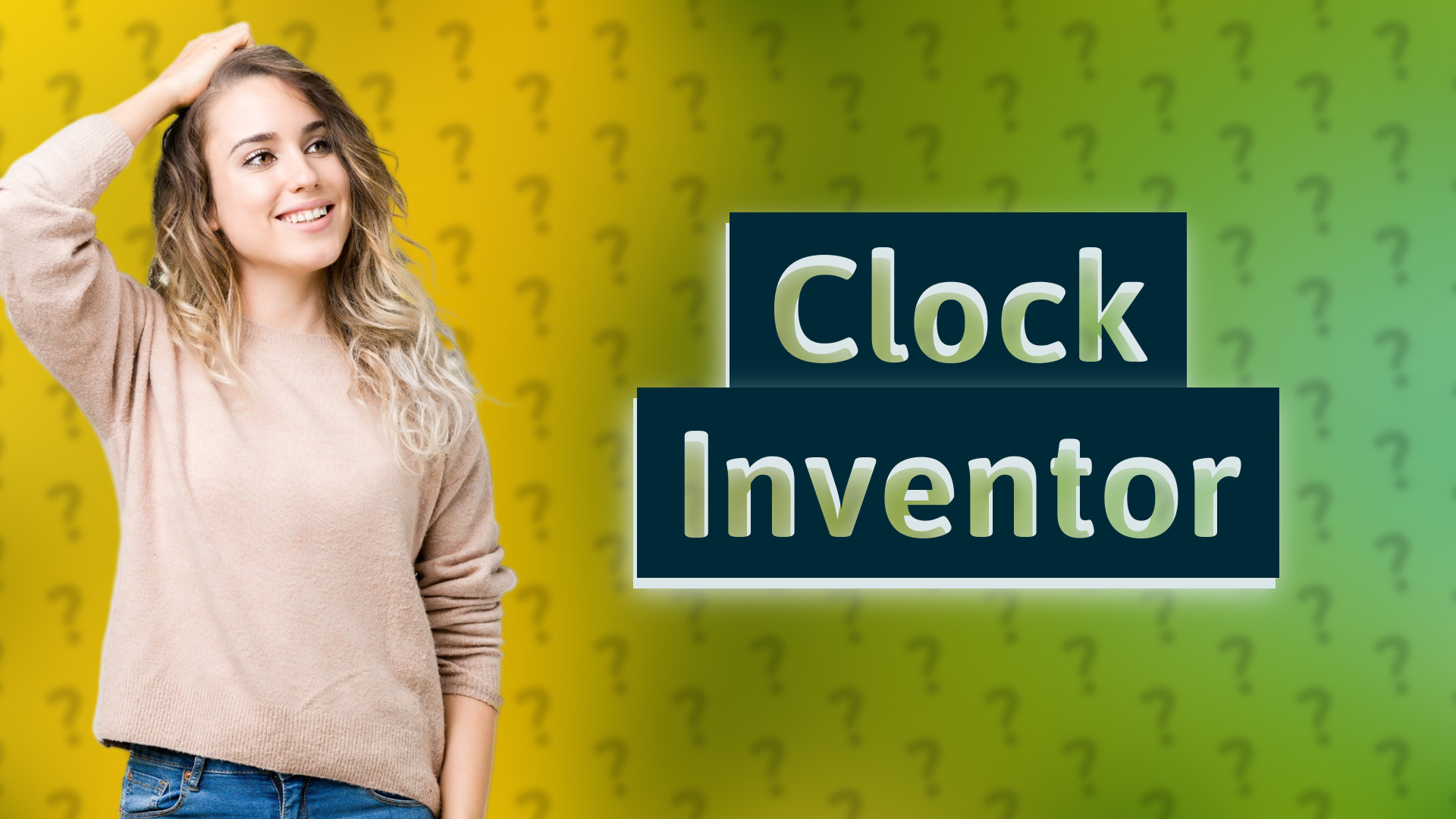 Clock Inventor