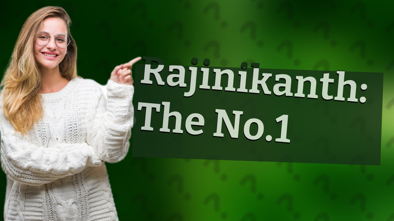 Rajinikanth: The No.1