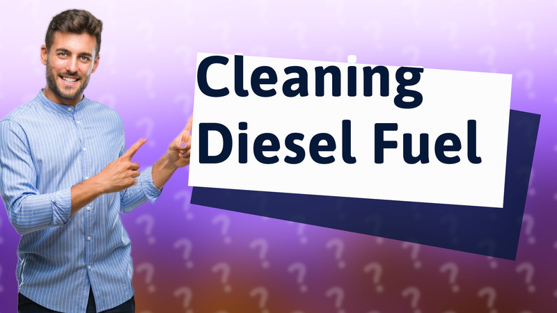 Cleaning Diesel Fuel