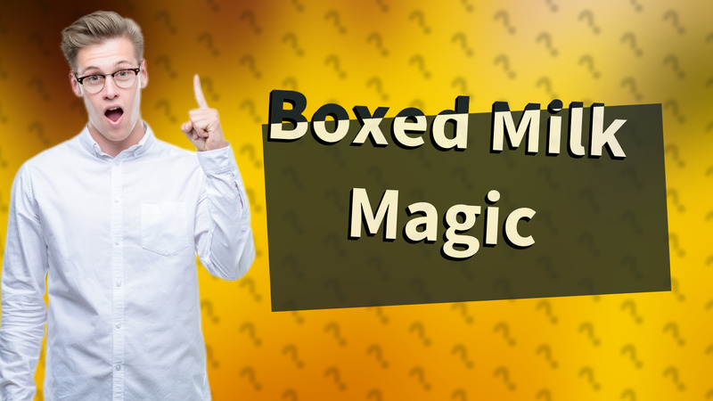 Boxed Milk Magic