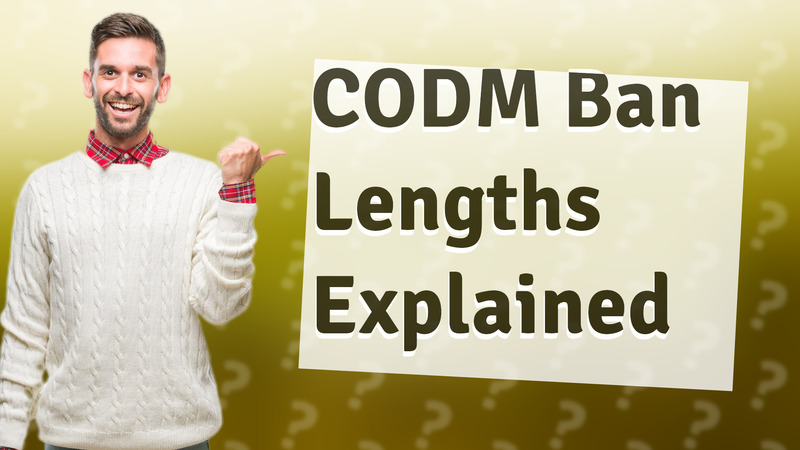CODM Ban Lengths Explained
