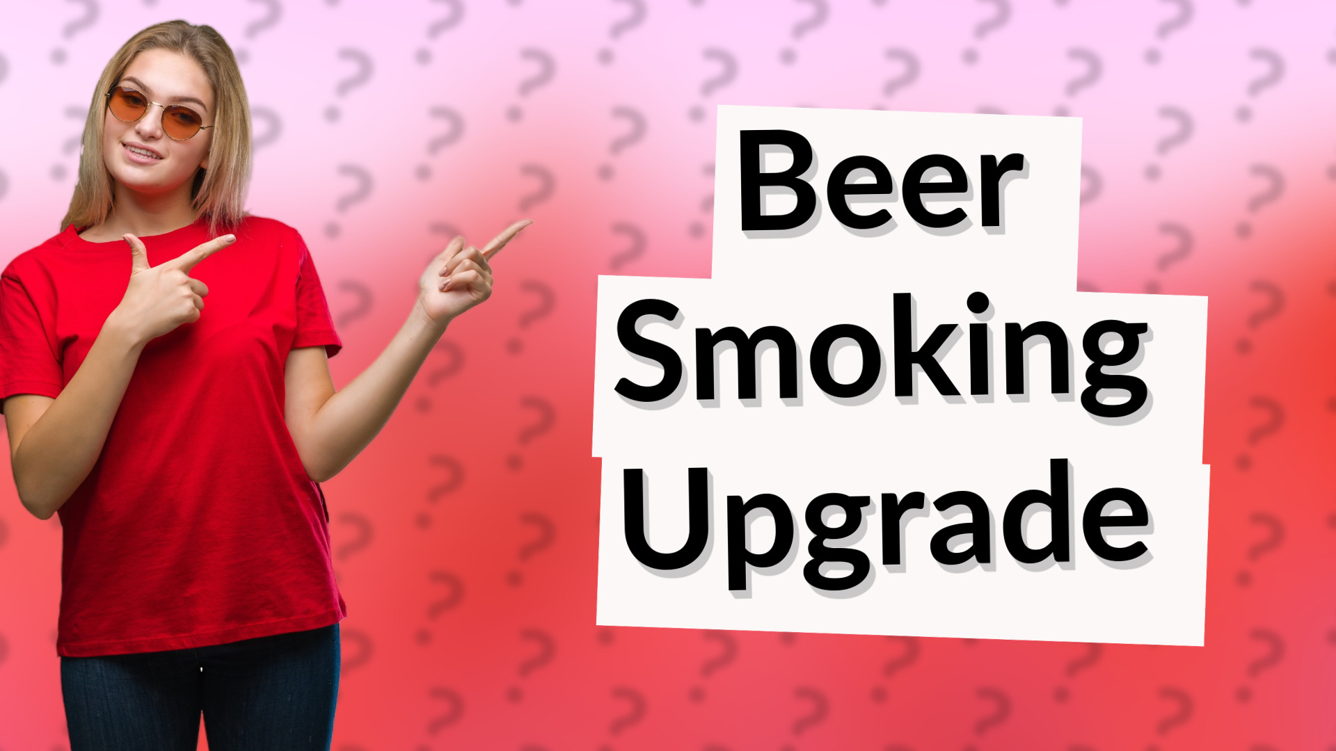 Beer Smoking Upgrade